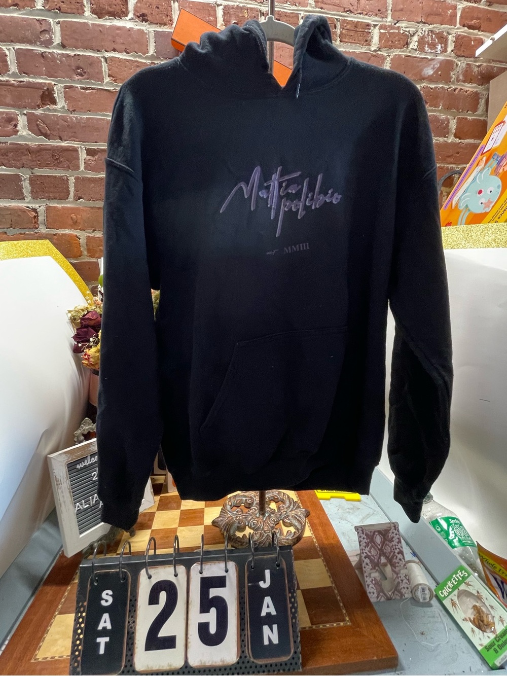 Mattia Polibio merch hoodie f